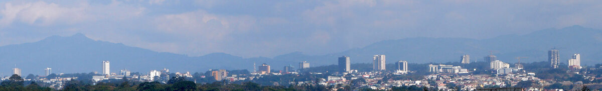 San Jose Costa Rica city skyline
