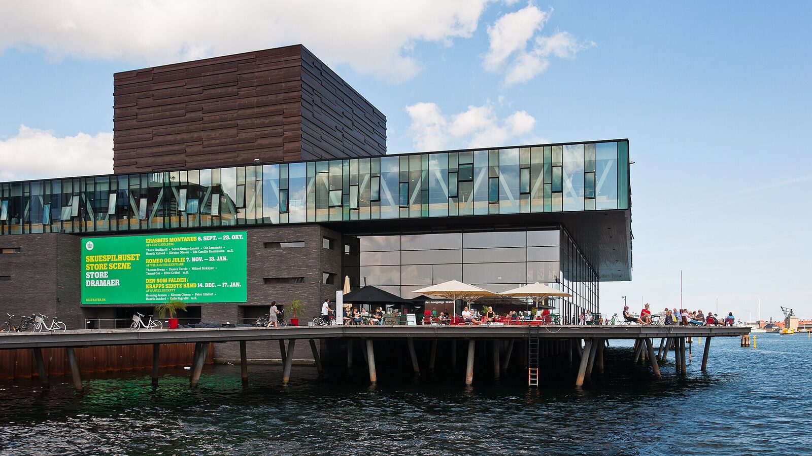 The Royal Danish Playhouse (Skuespilhuset) in Copenhagen Frederiksstaden, Denmark