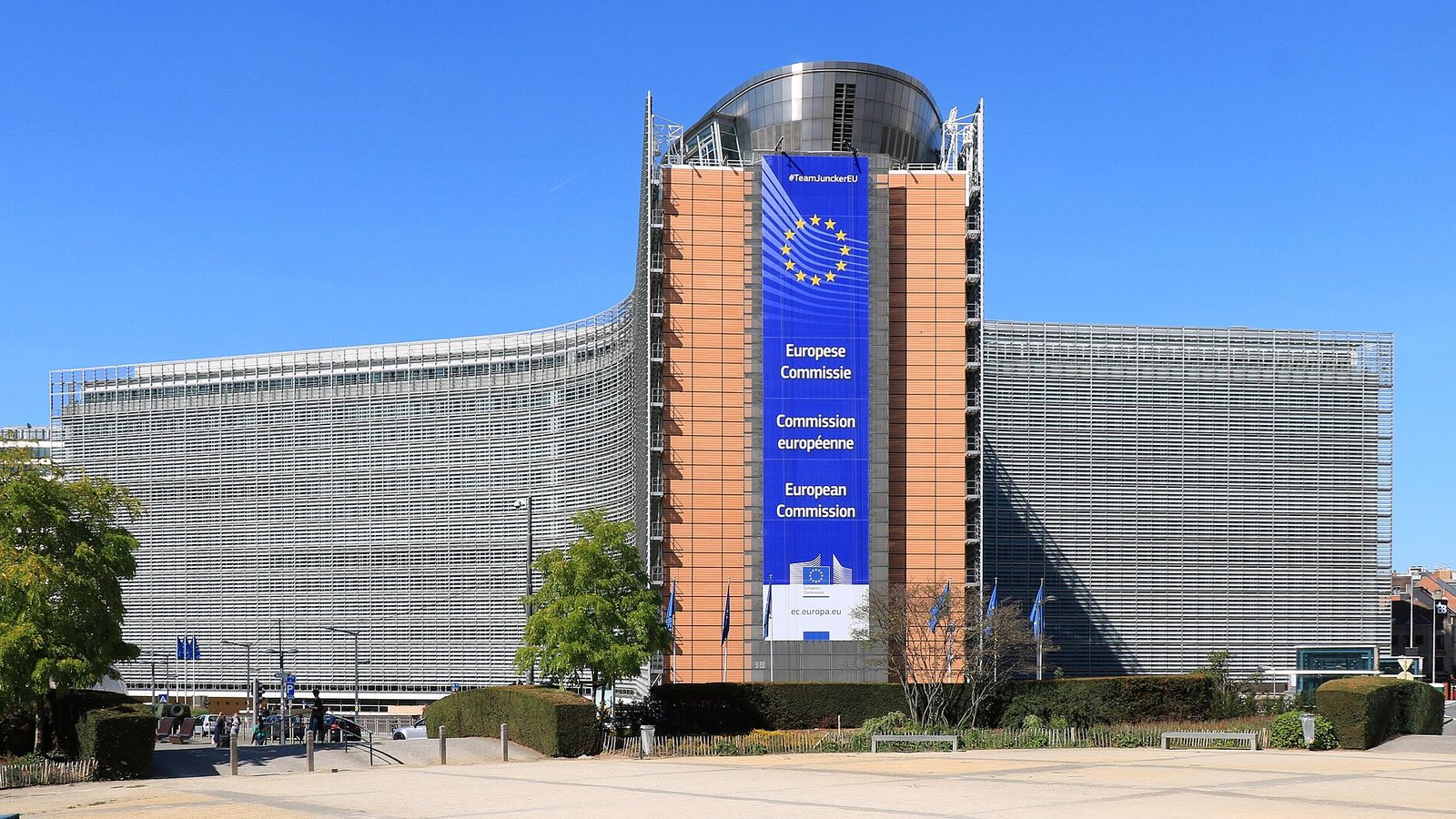 The Berlaymont building in Brussels, seat of the European Commission