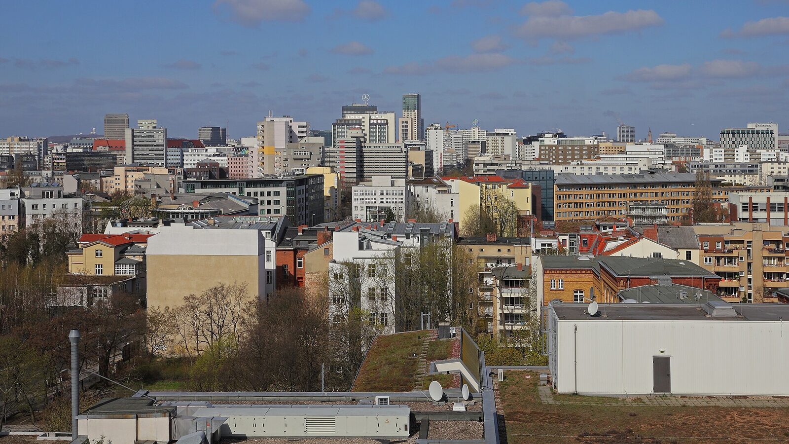 Skyline in Berlin-Schöneberg, Germany