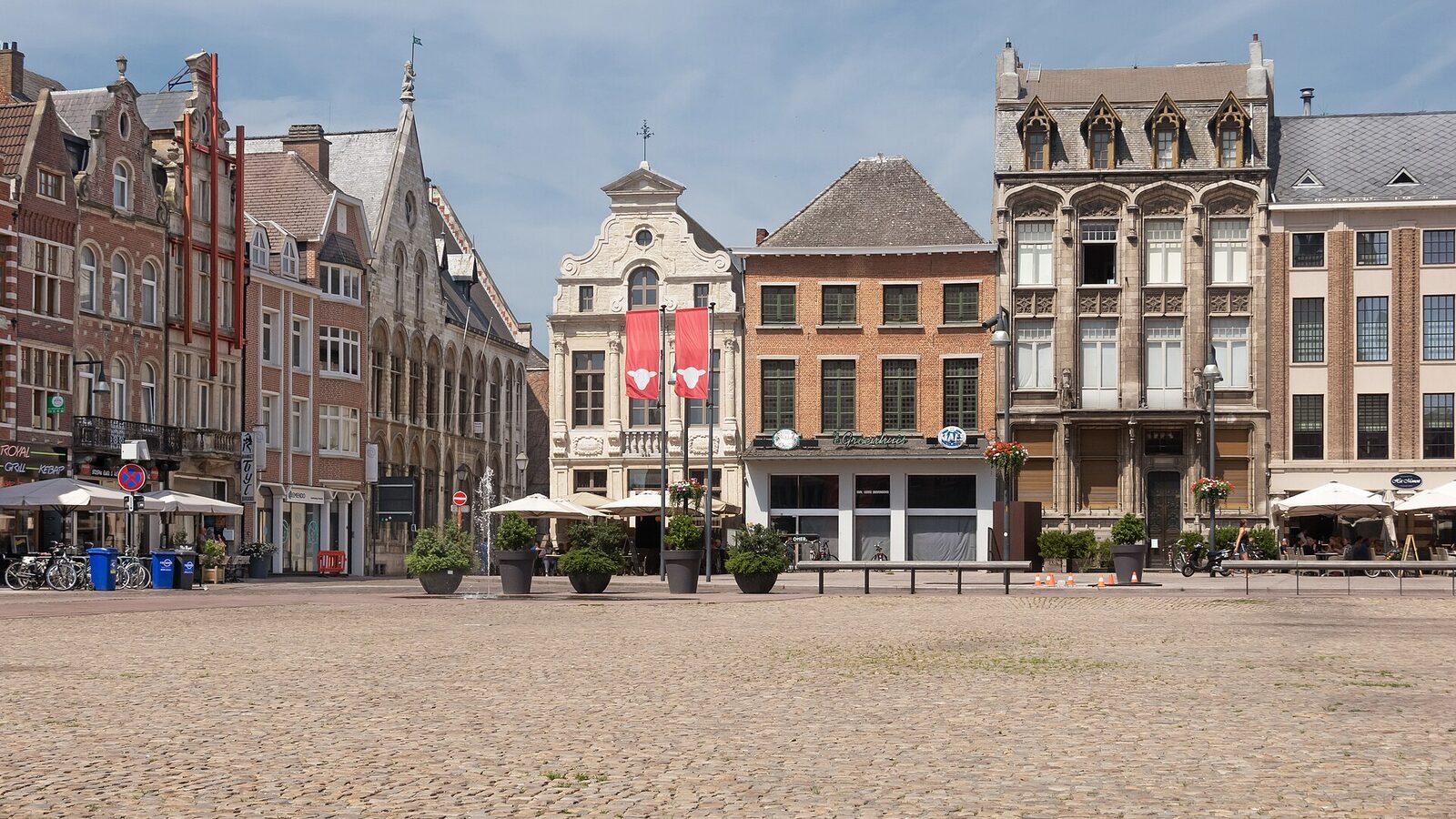 Lier, view to the Grote Markt