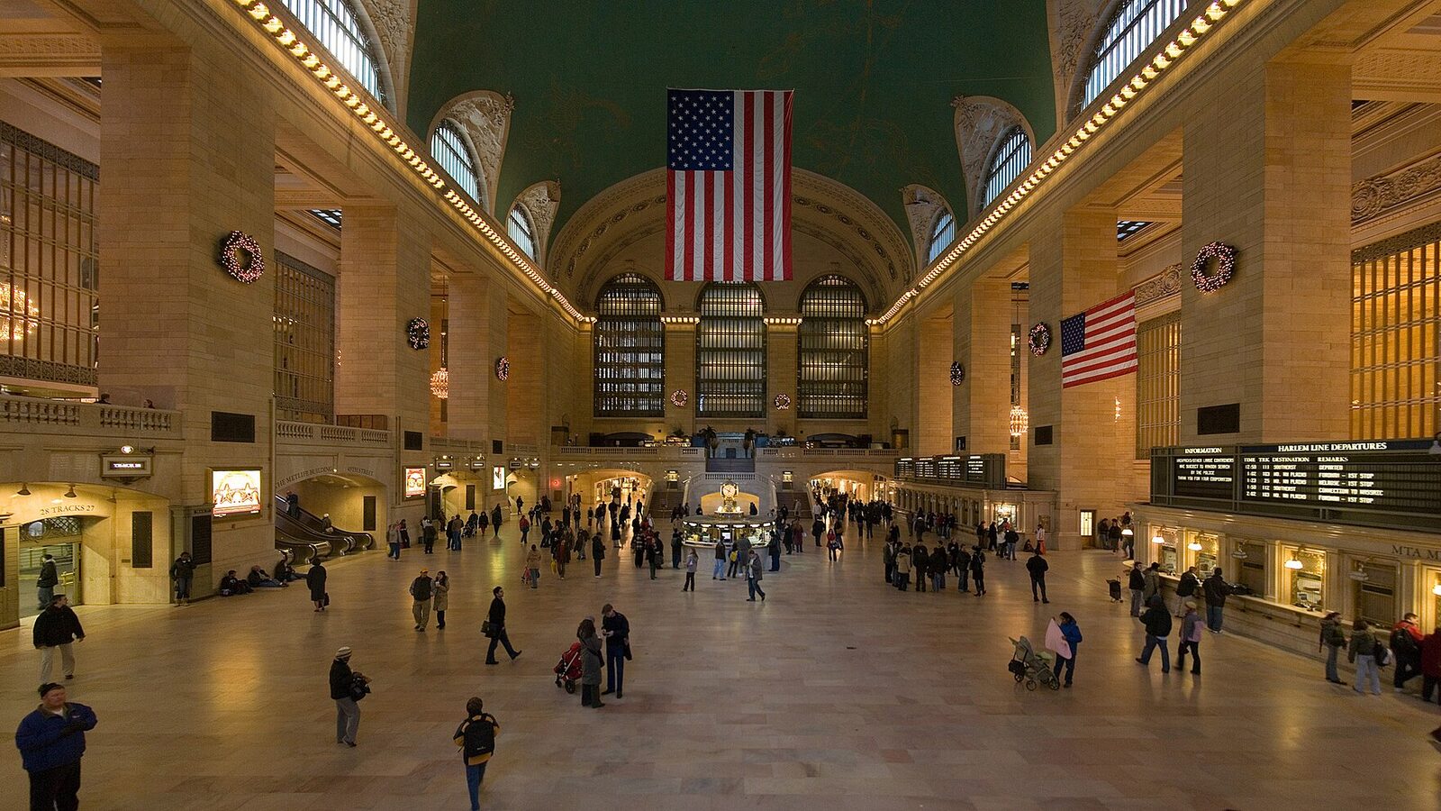 Grand Central Station Main Concourse Rectilinear projection Jan