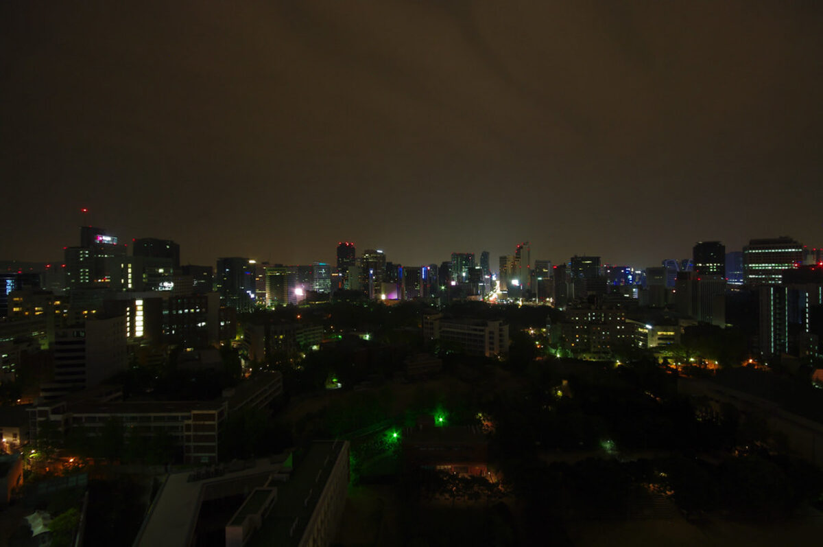 Seoul South Korea skyline night