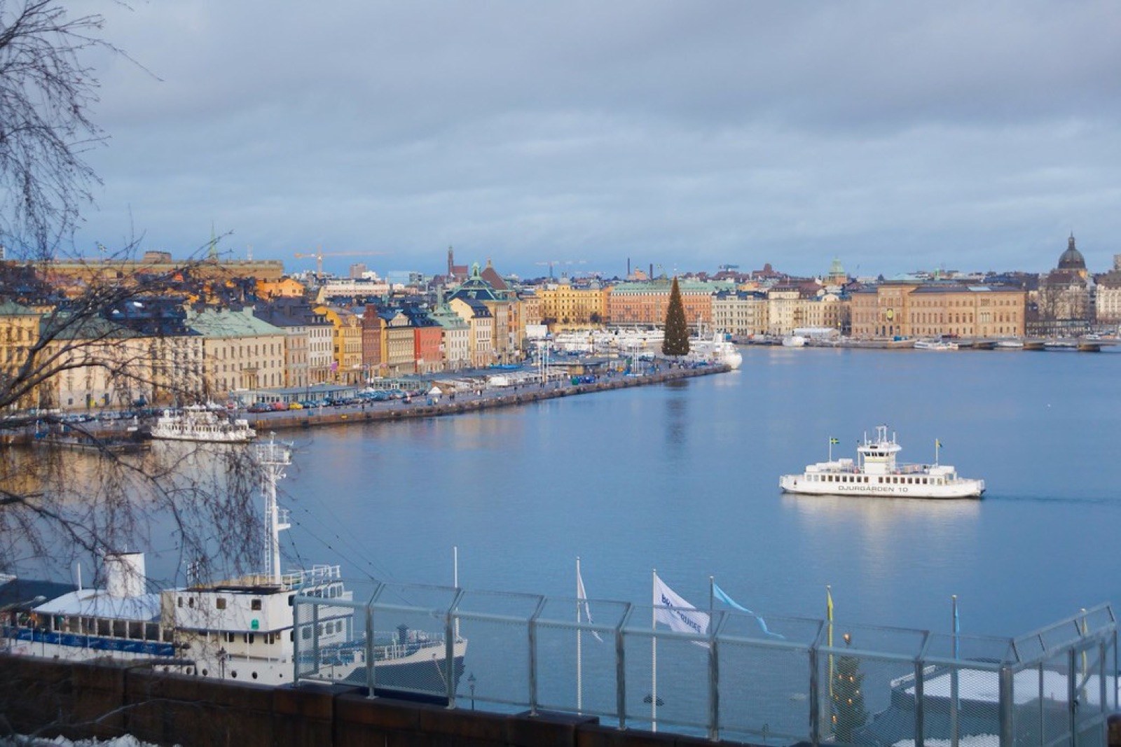 Gamla Stan old town across the water, Stockholm