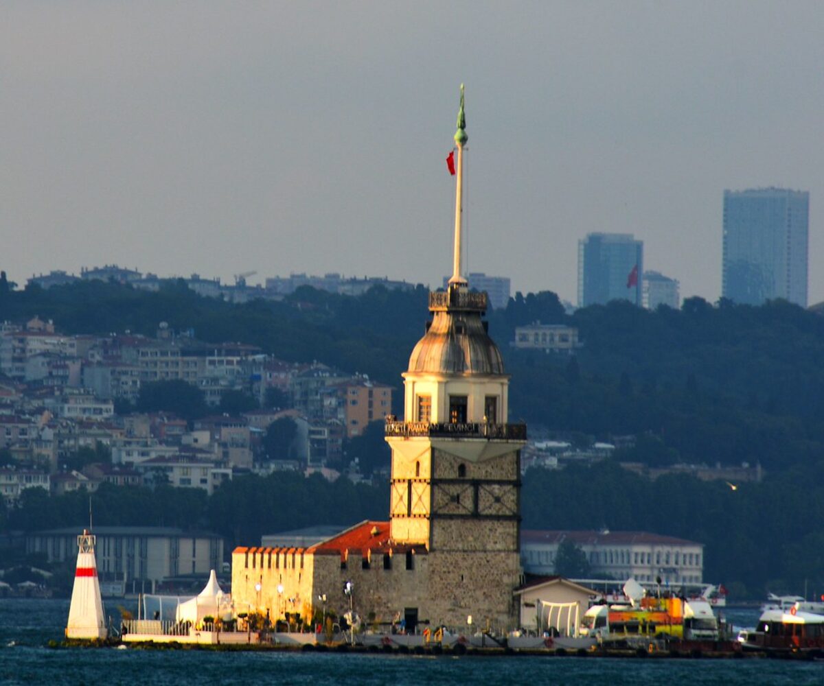 Istanbul Turkey Bosphorus skyline