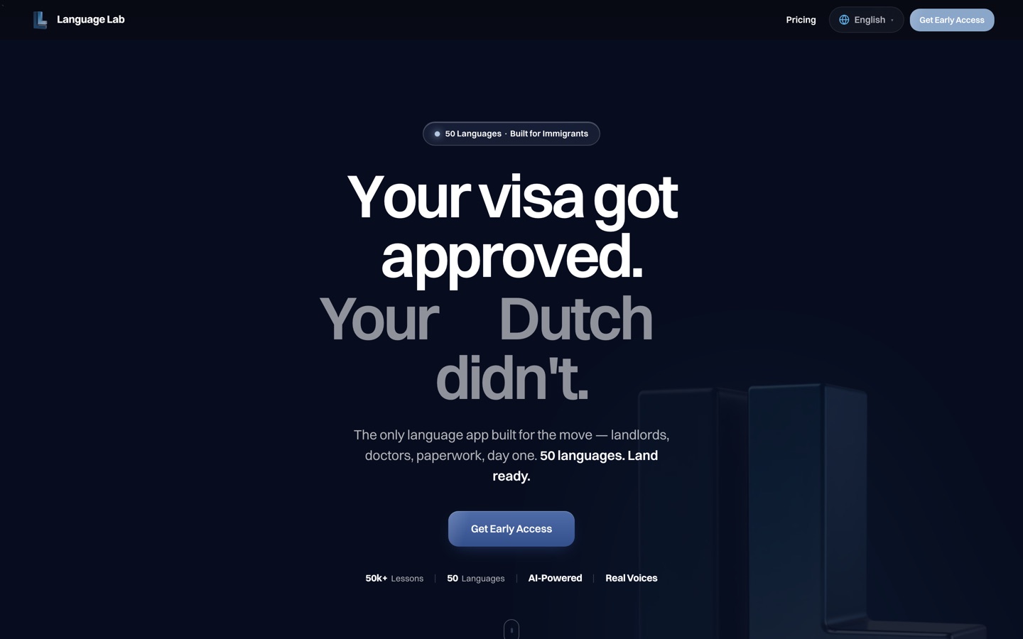 Language Lab — live at language-lab.io